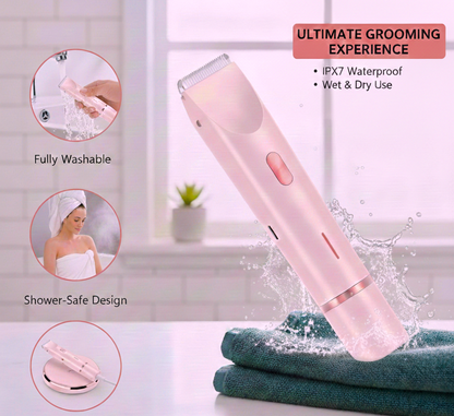 DuoSmooth™ Dual Head Hair Remover for painless, smooth skin