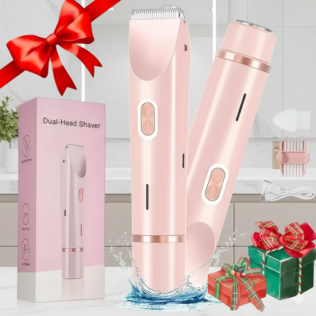 DuoSmooth™ Dual Head Hair Remover for painless, smooth skin