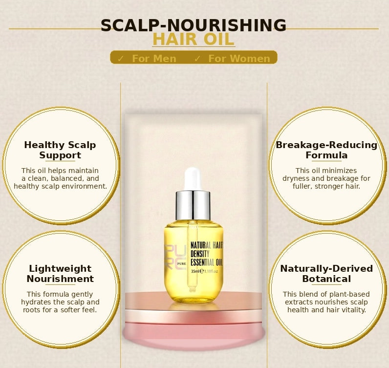DuoSmooth™ Pure Essential Hair Serum for nourishing and hydrating the scalp