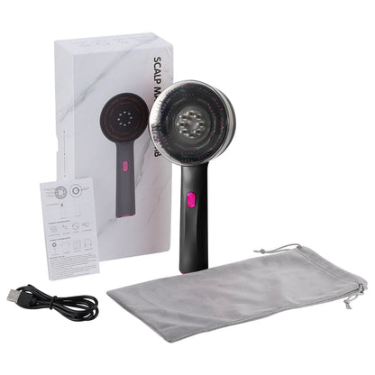 DuoSmooth™ Red Light Scalp Comb for scalp massage and hair stimulation